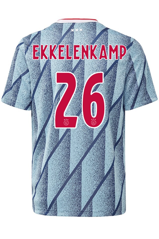 Ajax Away Kit Soccer Jersey Jurgen Ekkelenkamp #26 2020/21